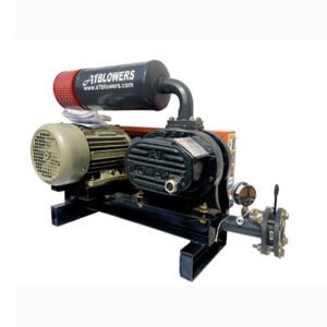 A1-40 For 2HP – V-Belt Drive (Vertical Orientation Flow Blowers With Vertical Silencer)